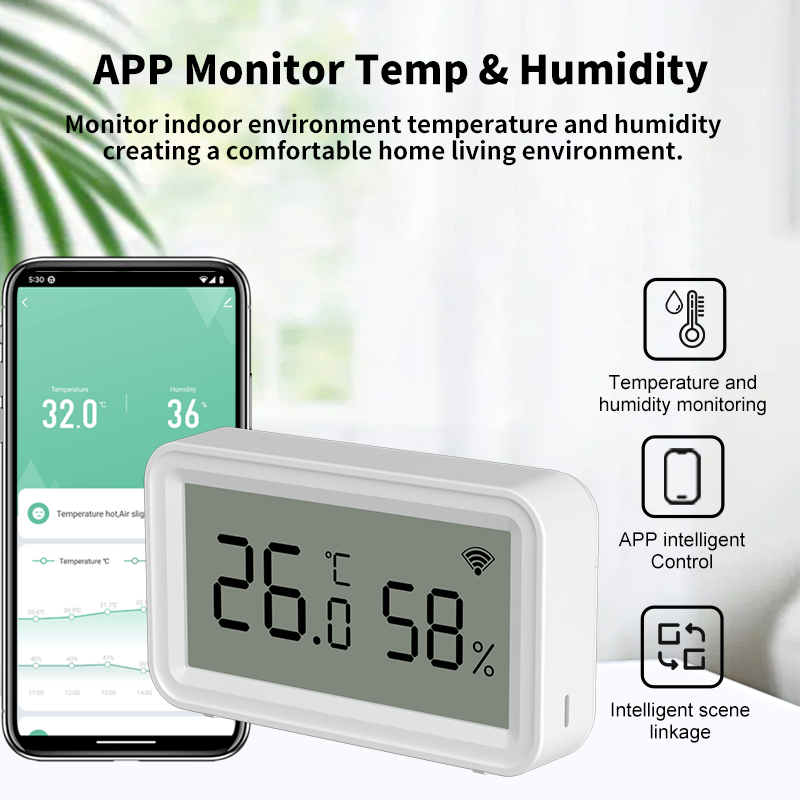 Tuya Zigbee WiFi Temperature a - Smart Home Yandex recension och pris