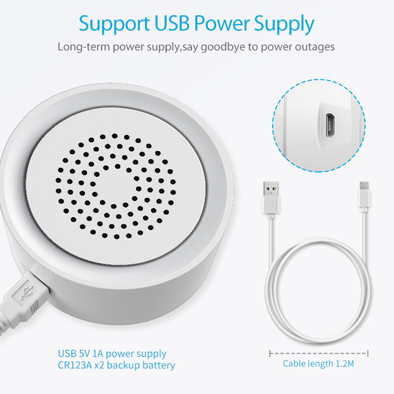 Tuya Smart Home System Siren w - Smart Home Nas recension och pris