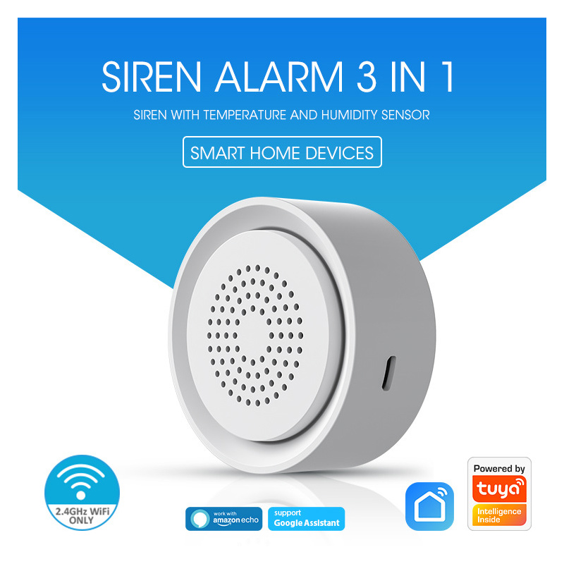 Tuya Smart Home System Siren w - Smart Home Nas recension och pris