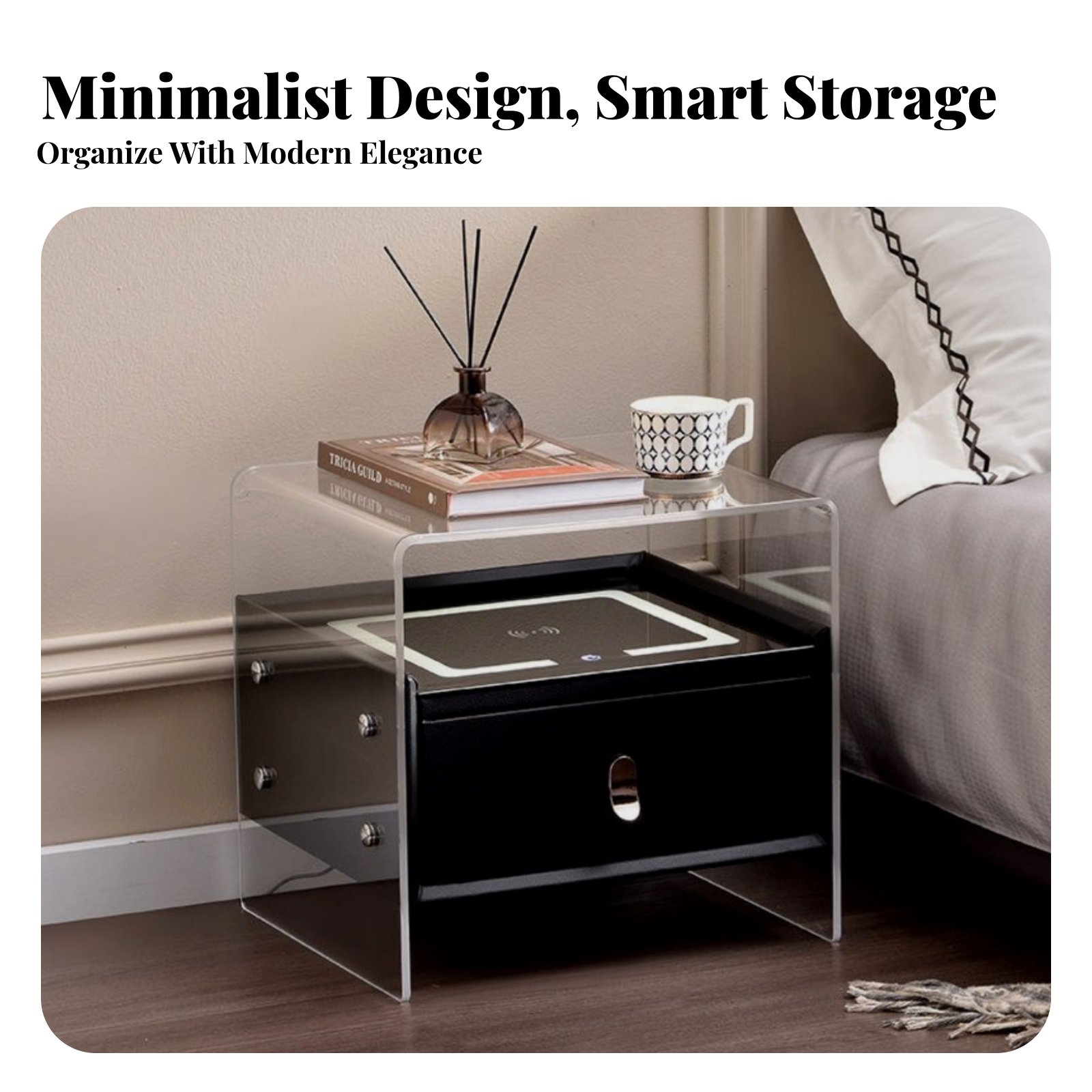 Transparent Frame Smart Table  - Smart Home Interior recension och pris