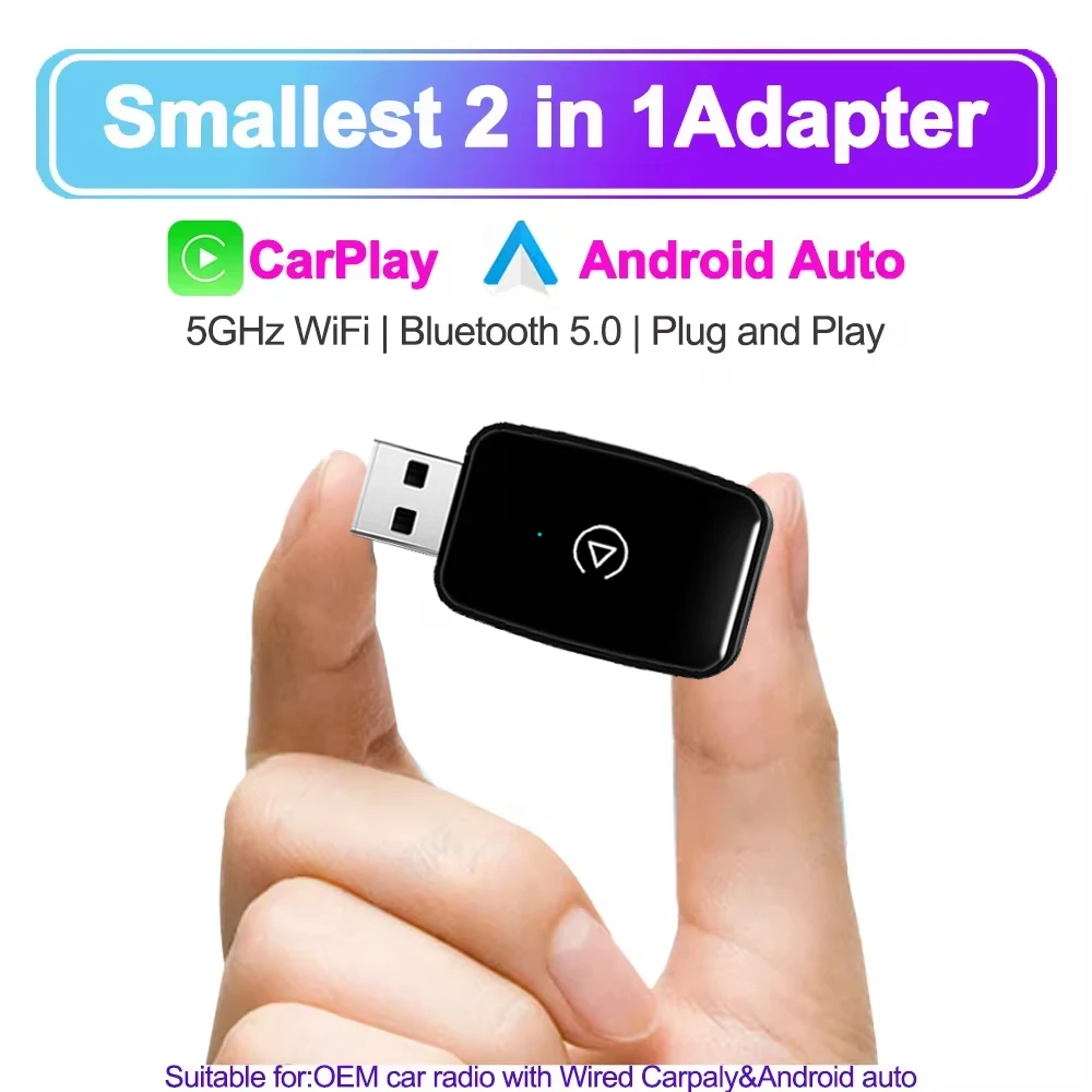 2025 New Wireless Carplay Andr - Wifi Smart Plug recension och pris