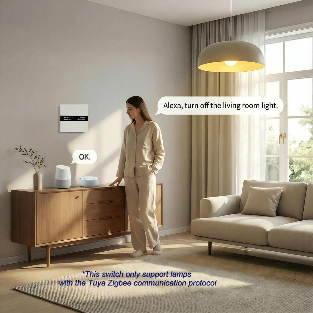 M8 Pro Zigbee Smart Switch Pan - Smart Home Features recension och pris