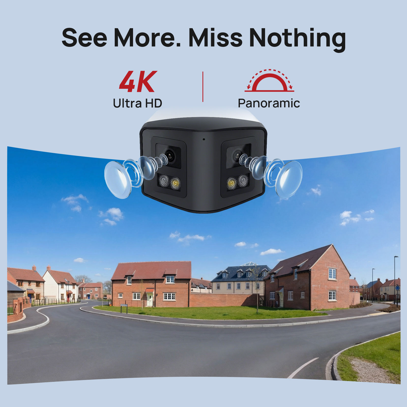 VIKYLIN 170° Panoramic Securit - Smart Home Nas recension och pris