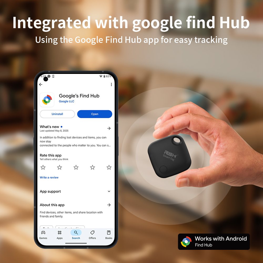 4PCS Security Tracker Android  - Smart Home Hub recension och pris
