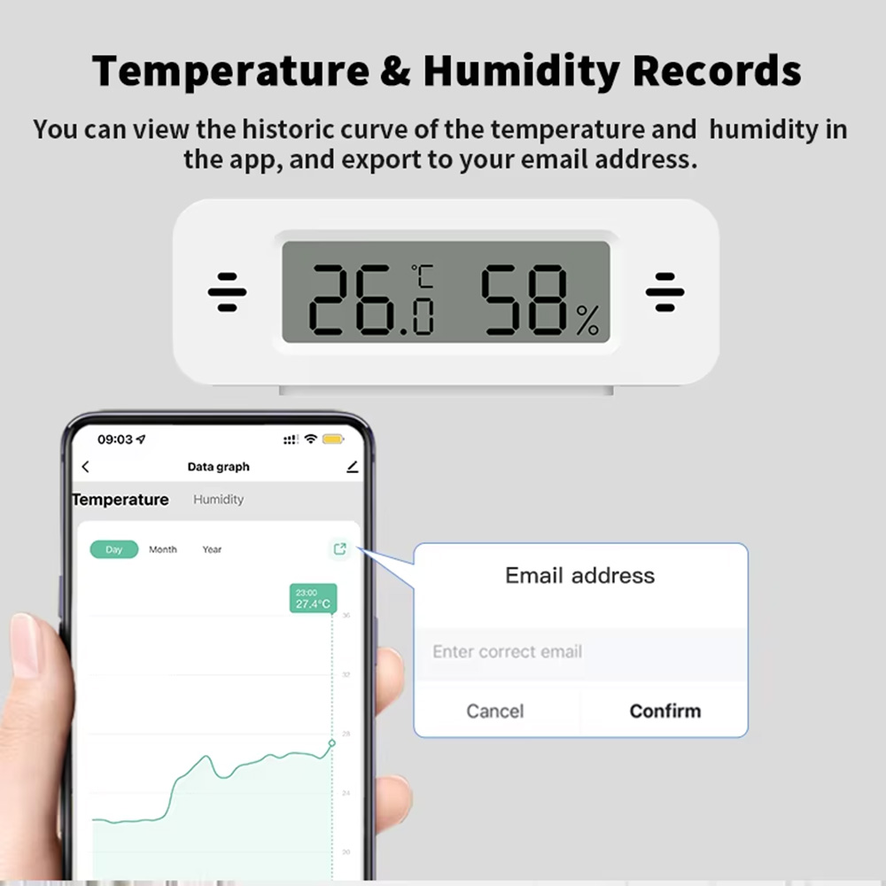 Tuya Zigbee WiFi Mini Temp & H - Smart Home Yandex recension och pris
